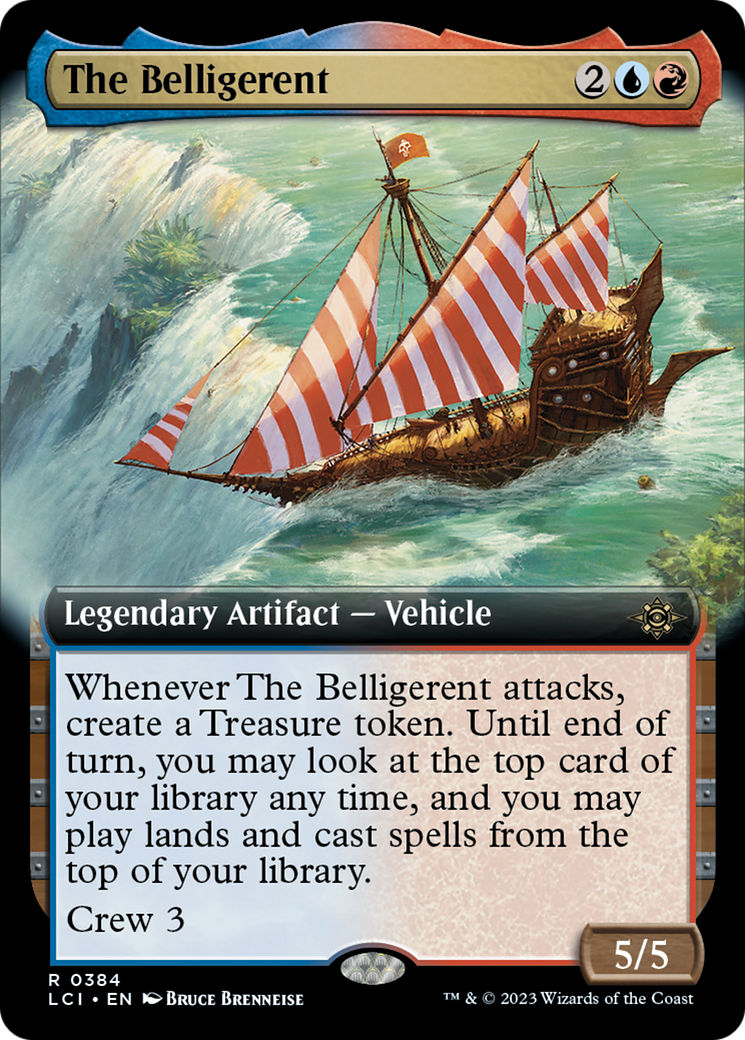 The Belligerent (Extended Art) [The Lost Caverns of Ixalan] | Game Master's Emporium (The New GME)