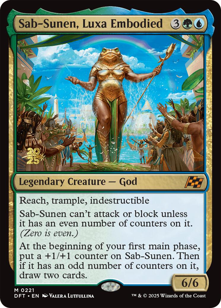 Sab-Sunen, Luxa Embodied [Aetherdrift Prerelease Promos] | Game Master's Emporium (The New GME)