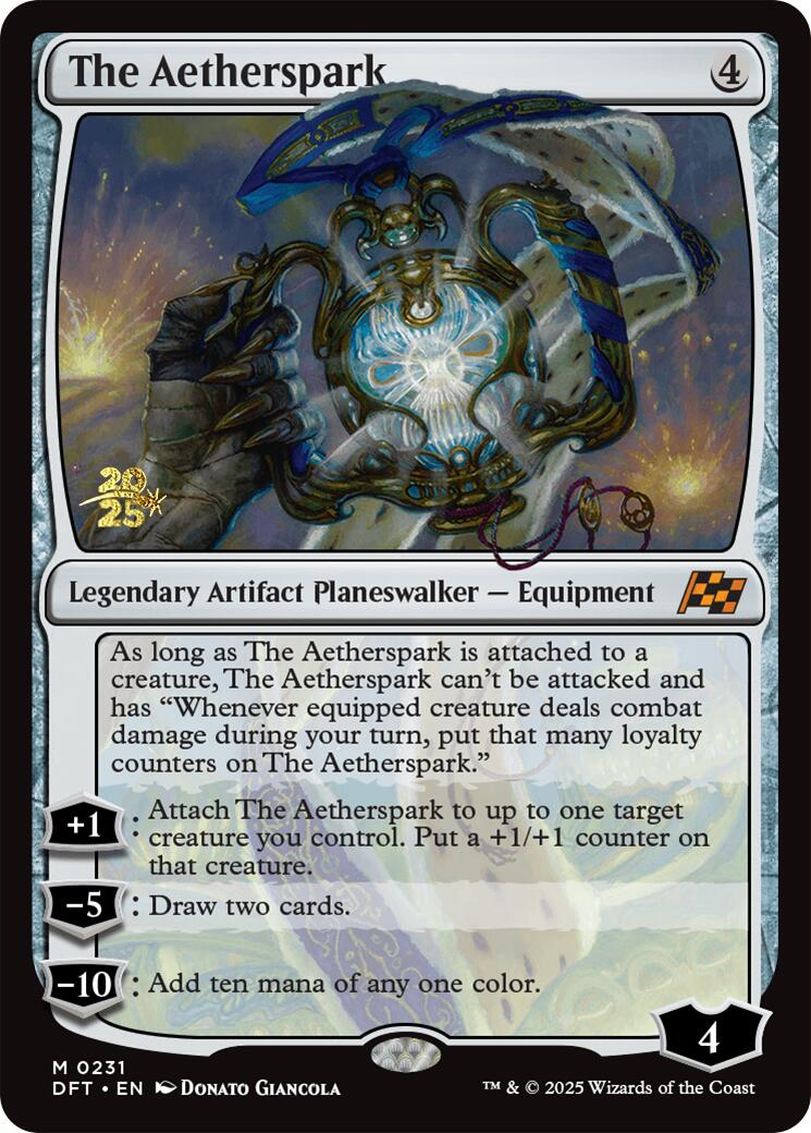 The Aetherspark [Aetherdrift Prerelease Promos] | Game Master's Emporium (The New GME)