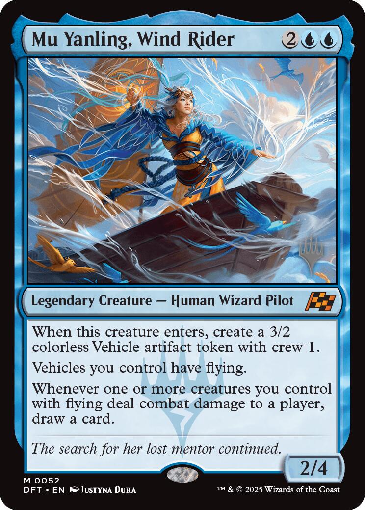 Mu Yanling, Wind Rider [Aetherdrift Promos] | Game Master's Emporium (The New GME)