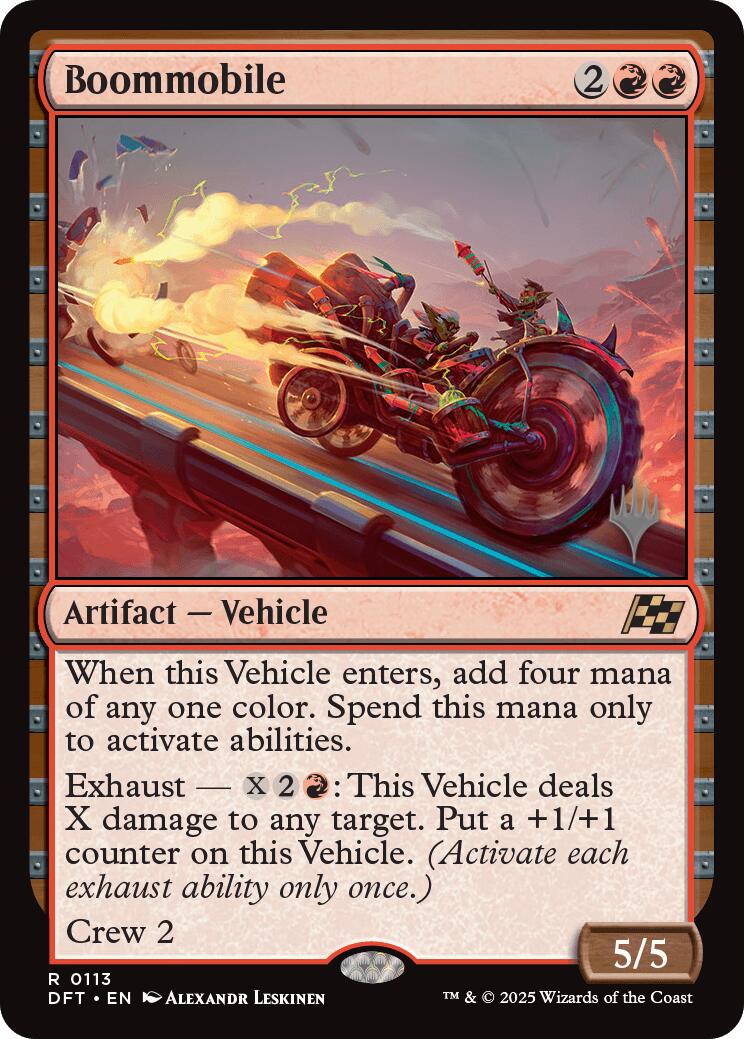 Boommobile (Promo Pack) [Aetherdrift Promos] | Game Master's Emporium (The New GME)