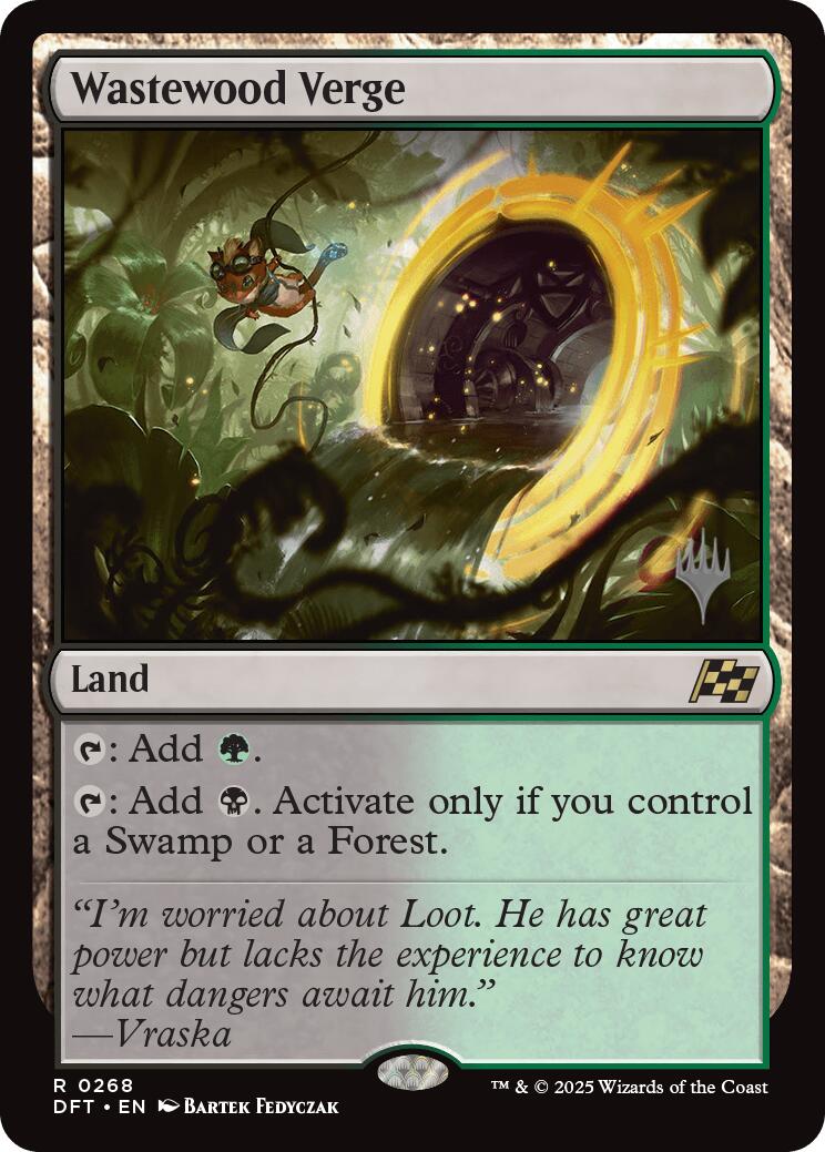 Wastewood Verge (Promo Pack) [Aetherdrift Promos] | Game Master's Emporium (The New GME)