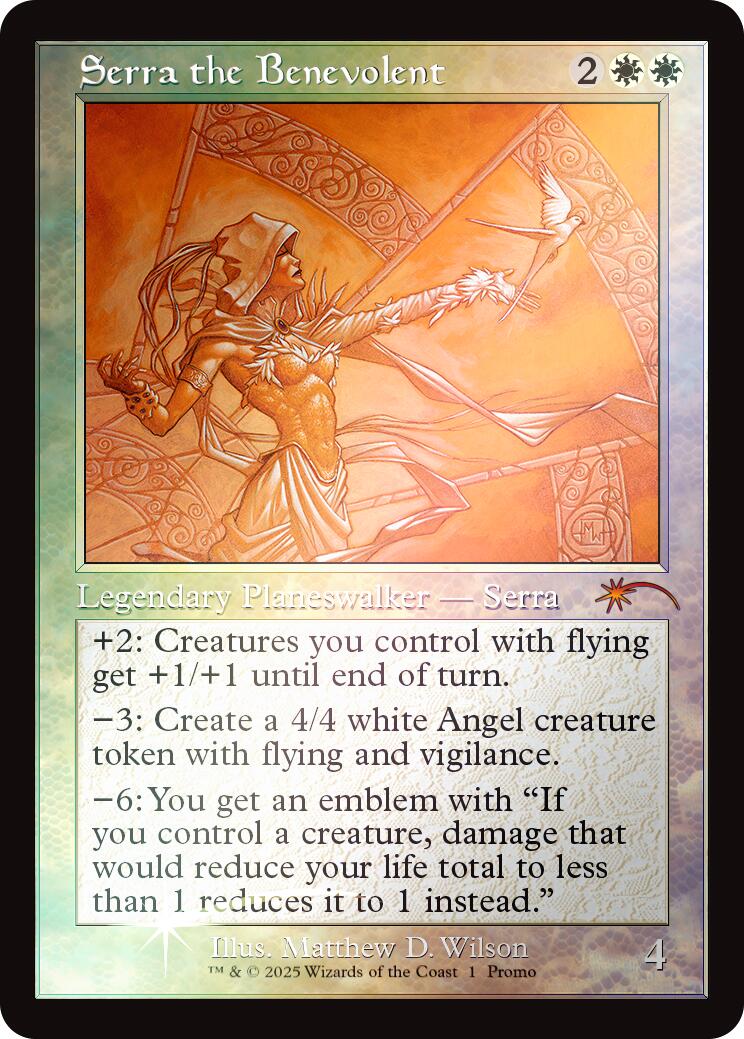 Serra the Benevolent (Retro Frame) [Secret Lair Drop Series] | Game Master's Emporium (The New GME)