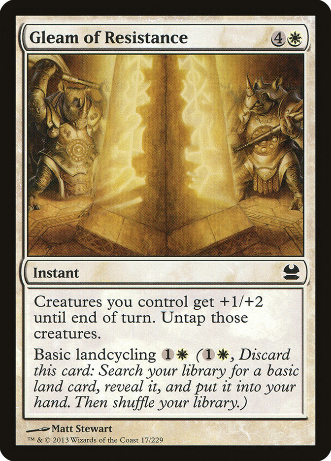 Gleam of Resistance [Modern Masters] | Game Master's Emporium (The New GME)