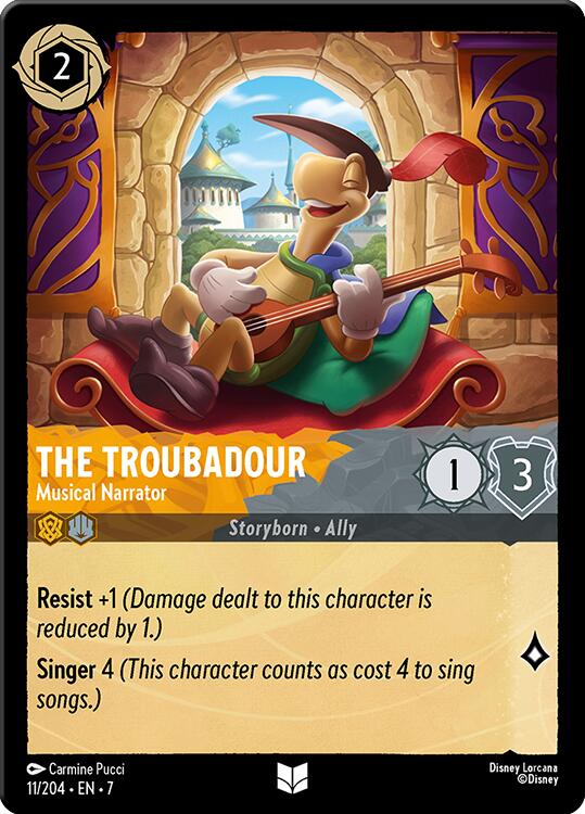 The Troubadour - Musical Narrator (11/204) [Archazia's Island] | Game Master's Emporium (The New GME)