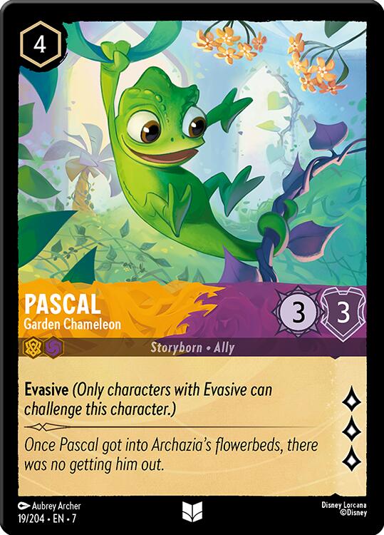 Pascal - Garden Chameleon (19/204) [Archazia's Island] | Game Master's Emporium (The New GME)