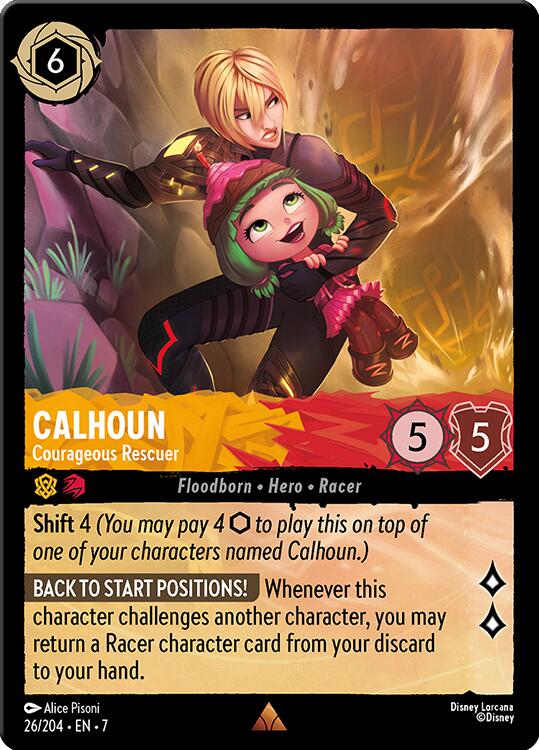 Calhoun - Courageous Rescuer (26/204) [Archazia's Island] | Game Master's Emporium (The New GME)