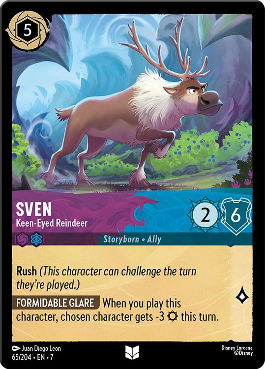 Sven - Keen-Eyed Reindeer (65/204) [Archazia's Island] | Game Master's Emporium (The New GME)