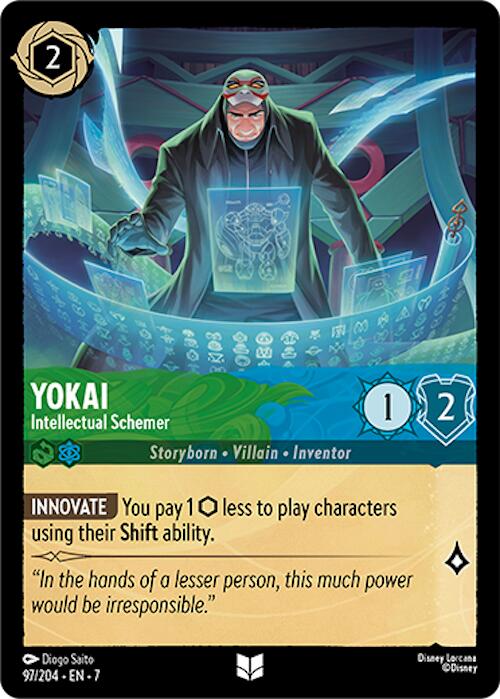 Yokai - Intellectual Schemer (97/204) [Archazia's Island] | Game Master's Emporium (The New GME)