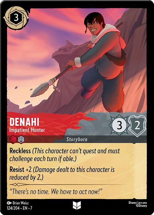 Denahi - Impatient Hunter (124/204) [Archazia's Island] | Game Master's Emporium (The New GME)