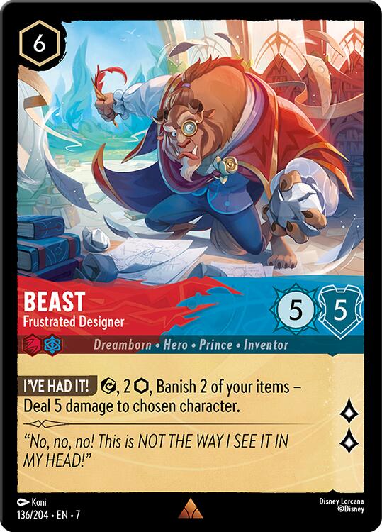 Beast - Frustrated Designer (136/204) [Archazia's Island] | Game Master's Emporium (The New GME)