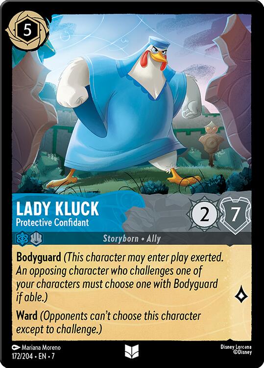 Lady Kluck - Protective Confidant (172/204) [Archazia's Island] | Game Master's Emporium (The New GME)