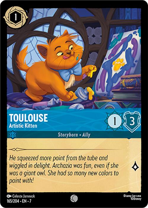 Toulouse - Artistic Kitten (165/204) [Archazia's Island] | Game Master's Emporium (The New GME)