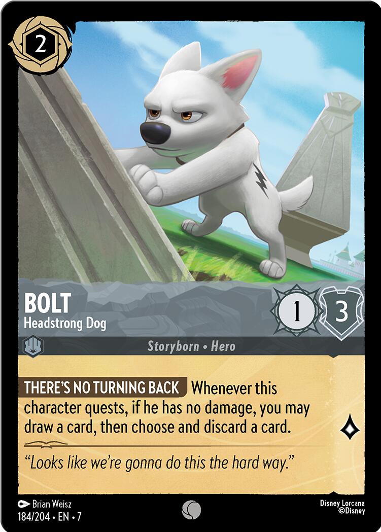 Bolt - Headstrong Dog (184/204) [Archazia's Island] | Game Master's Emporium (The New GME)