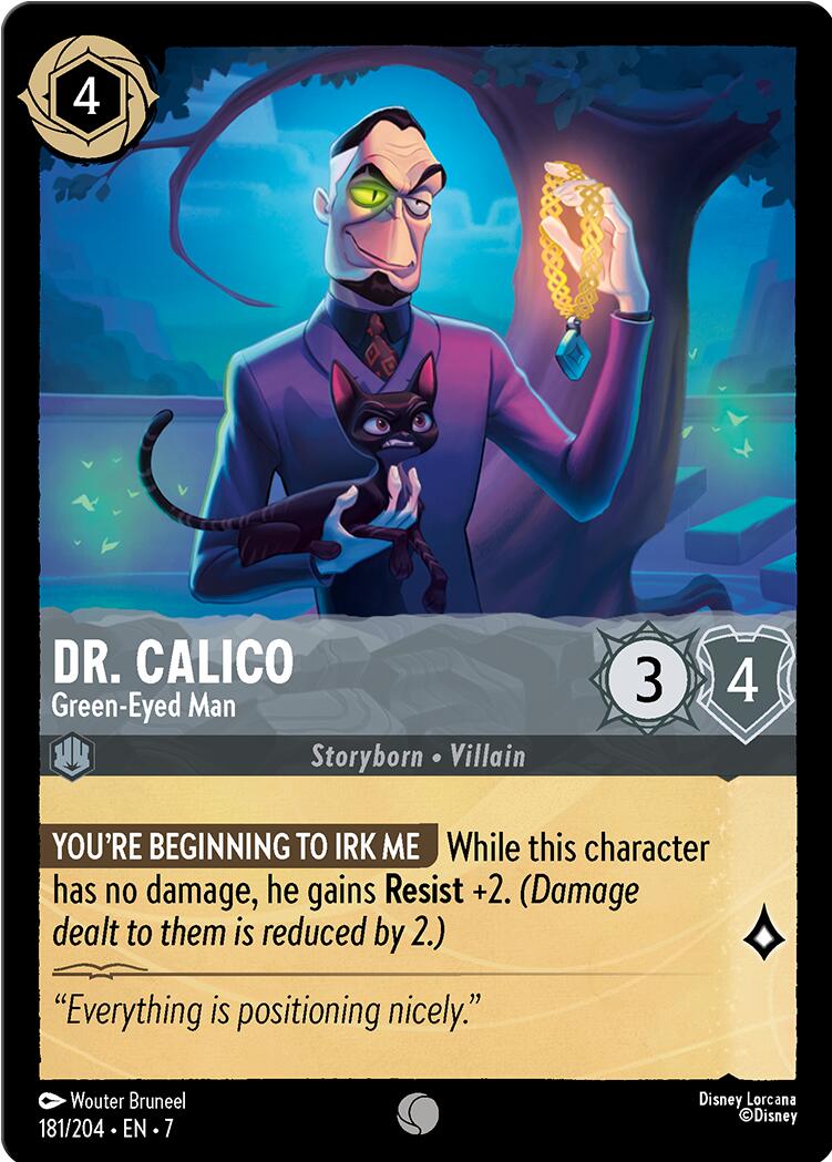 Dr. Calico - Green-Eyed Man (181/204) [Archazia's Island] | Game Master's Emporium (The New GME)