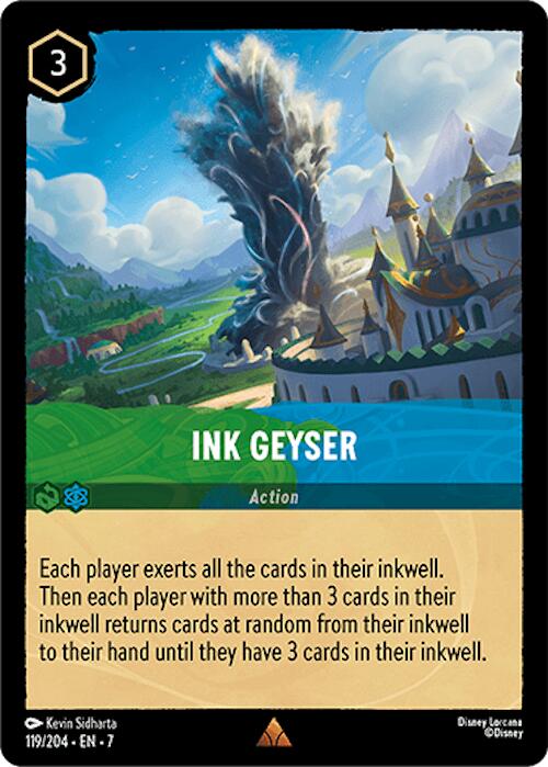 Ink Geyser (119/204) [Archazia's Island] | Game Master's Emporium (The New GME)