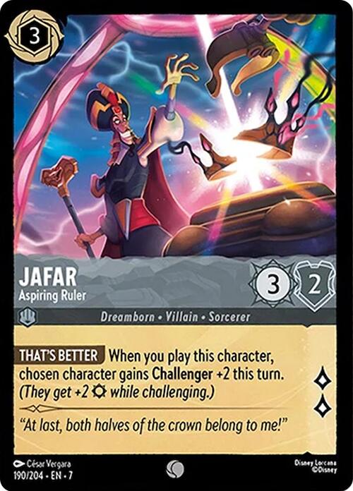 Jafar - Aspiring Ruler (190/204) [Archazia's Island] | Game Master's Emporium (The New GME)