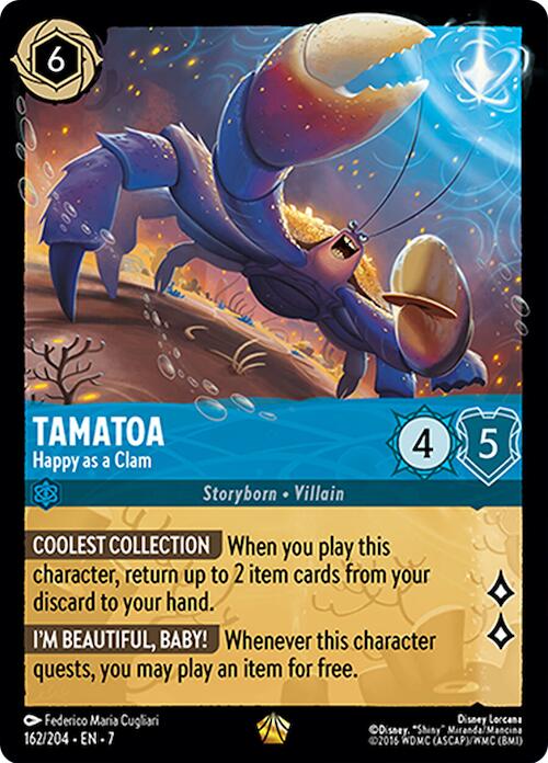 Tamatoa - Happy as a Clam (162/204) [Archazia's Island] | Game Master's Emporium (The New GME)