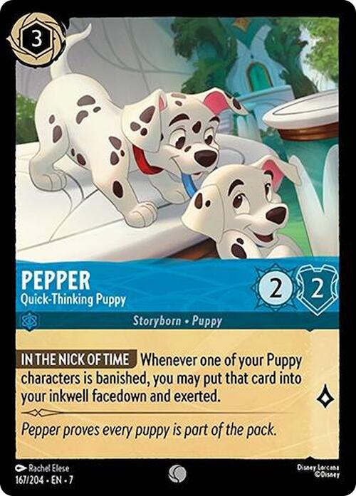 Pepper - Quick-Thinking Puppy (167/204) [Archazia's Island] | Game Master's Emporium (The New GME)