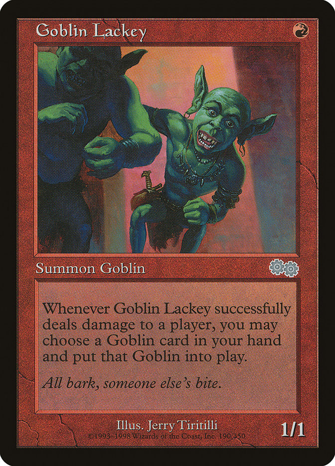 Goblin Lackey [Urza's Saga] | Game Master's Emporium (The New GME)