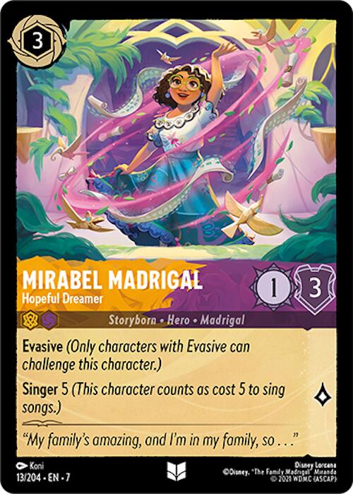Mirabel Madrigal - Hopeful Dreamer (13/204) [Archazia's Island] | Game Master's Emporium (The New GME)