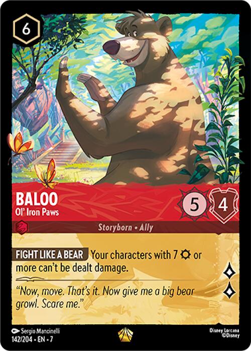 Baloo - Ol' Iron Paws (142/204) [Archazia's Island] | Game Master's Emporium (The New GME)