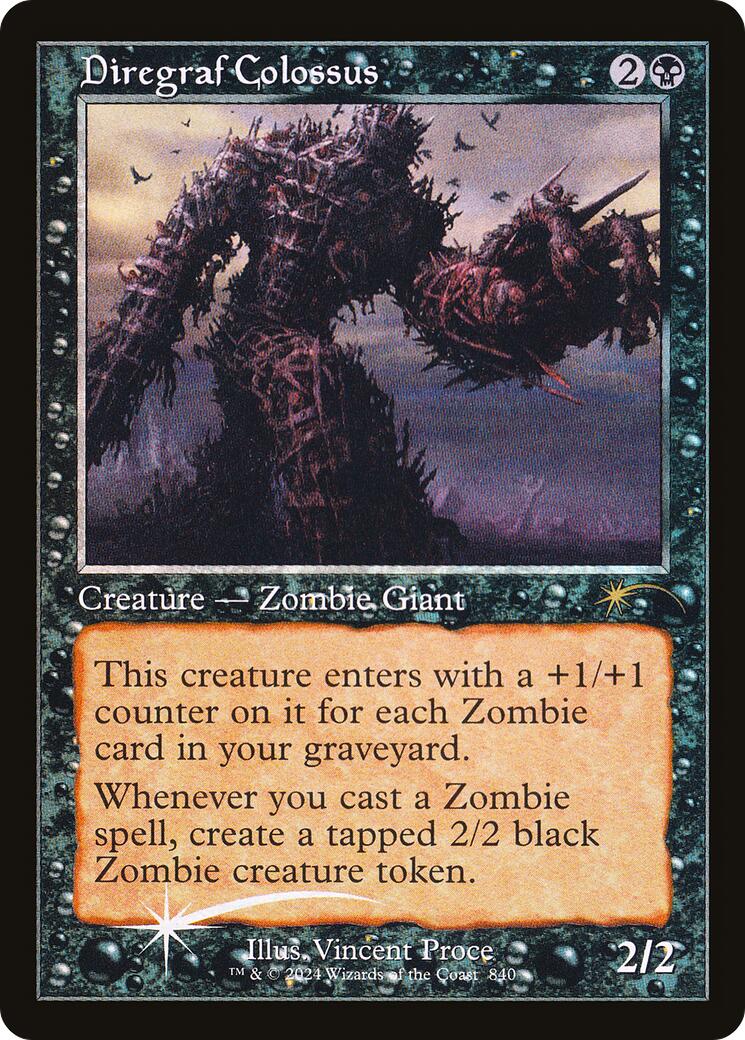 Diregraf Colossus (Retro Frame) [Secret Lair Drop Series] | Game Master's Emporium (The New GME)