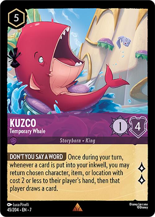 Kuzco - Temporary Whale (45/204) [Archazia's Island] | Game Master's Emporium (The New GME)