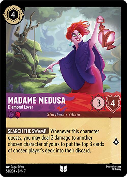 Madame Medusa - Diamond Lover (53/204) [Archazia's Island] | Game Master's Emporium (The New GME)