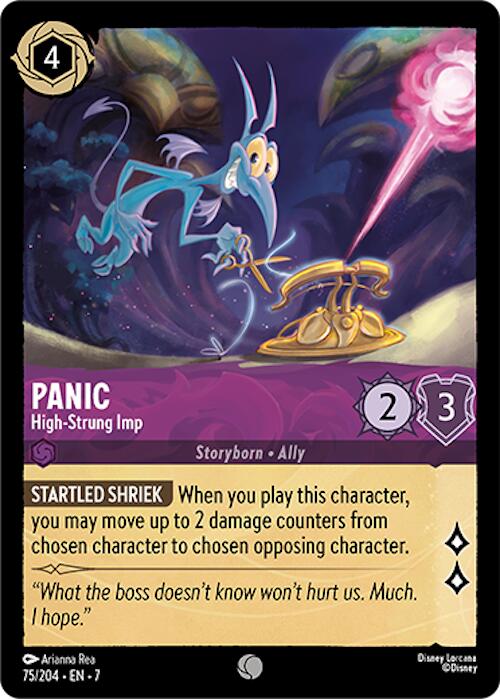Panic - High-Strung Imp (75/204) [Archazia's Island] | Game Master's Emporium (The New GME)