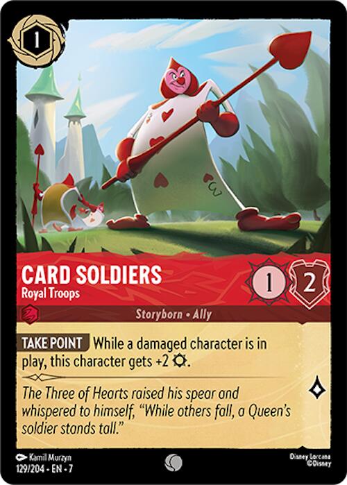 Card Soldiers - Royal Troops (129/204) [Archazia's Island] | Game Master's Emporium (The New GME)
