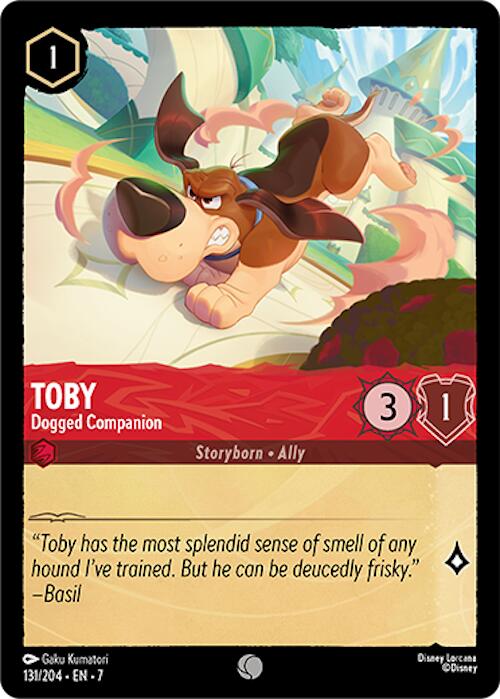 Toby - Dogged Companion (131/204) [Archazia's Island] | Game Master's Emporium (The New GME)