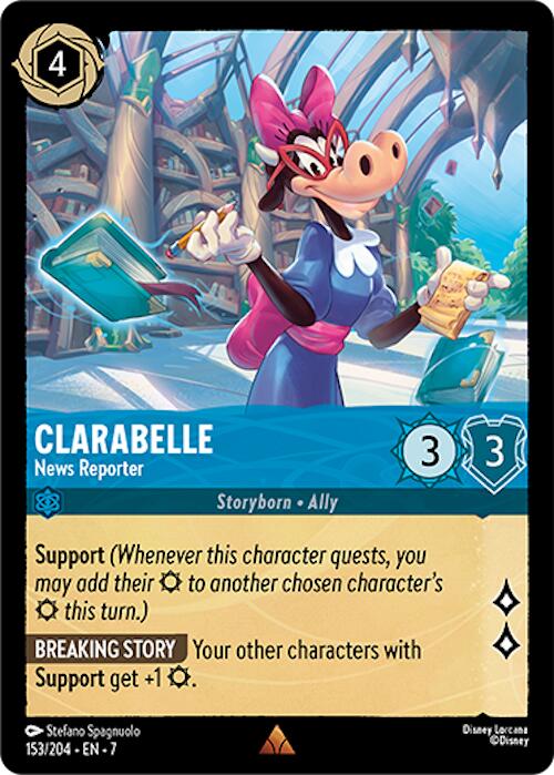 Clarabelle - News Reporter (153/204) [Archazia's Island] | Game Master's Emporium (The New GME)