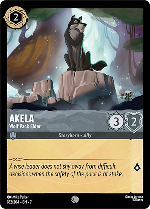 Akela - Wolf Pack Elder (182/204) [Archazia's Island] | Game Master's Emporium (The New GME)