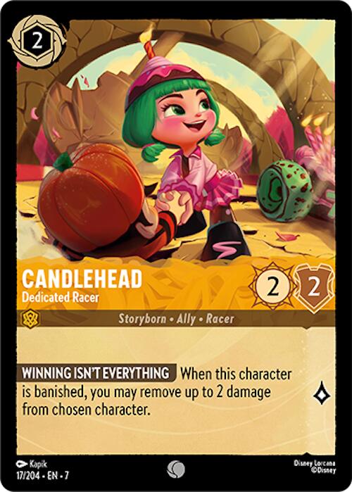 Candlehead - Dedicated Racer (17/204) [Archazia's Island] | Game Master's Emporium (The New GME)