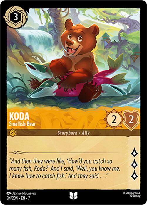 Koda - Smallish Bear (34/304) [Archazia's Island] | Game Master's Emporium (The New GME)