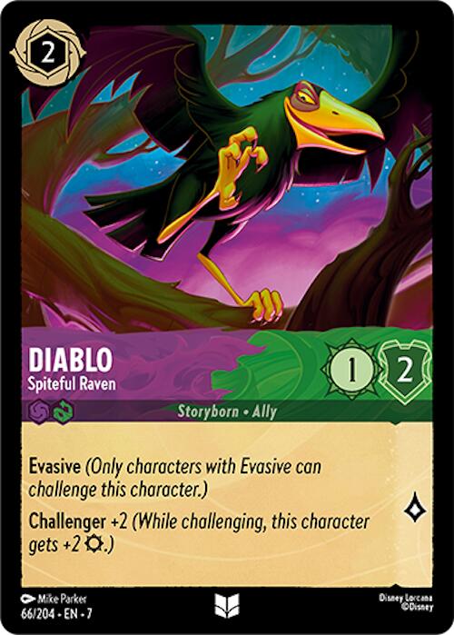 Diablo - Spiteful Raven (66/204) [Archazia's Island] | Game Master's Emporium (The New GME)