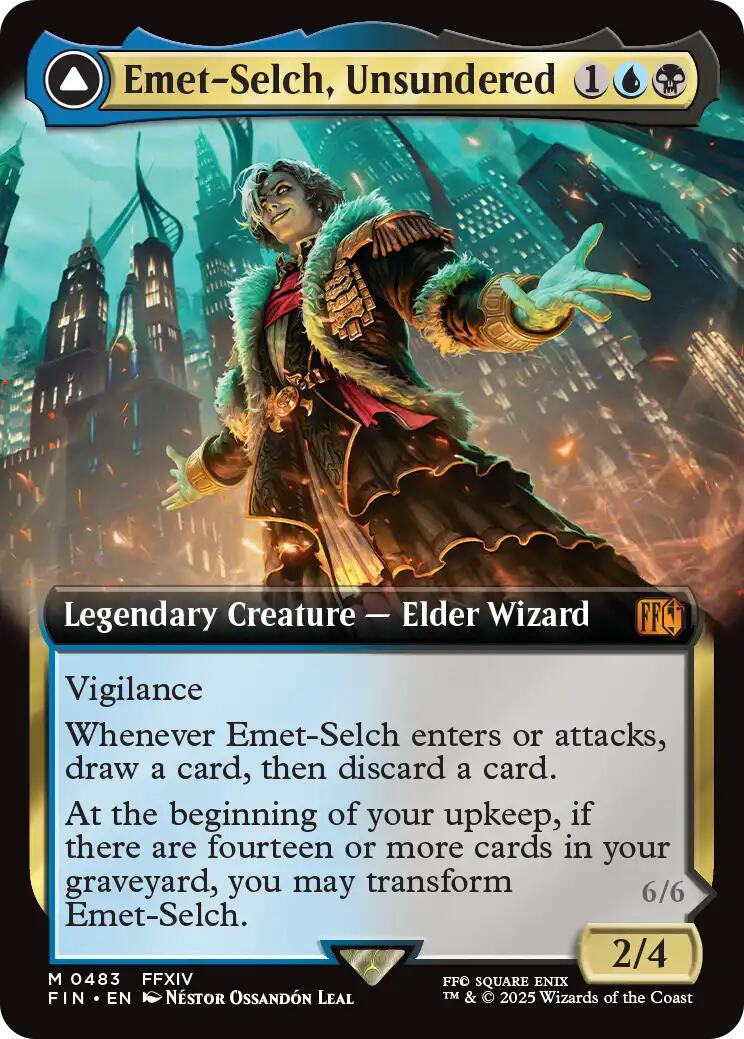 Emet-Selch, Unsundered // Hades, Sorcerer of Eld (Extended Art) [FINAL FANTASY] | Game Master's Emporium (The New GME)