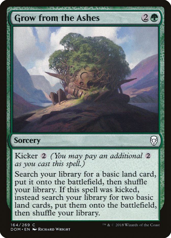 Grow from the Ashes [Dominaria] | Game Master's Emporium (The New GME)