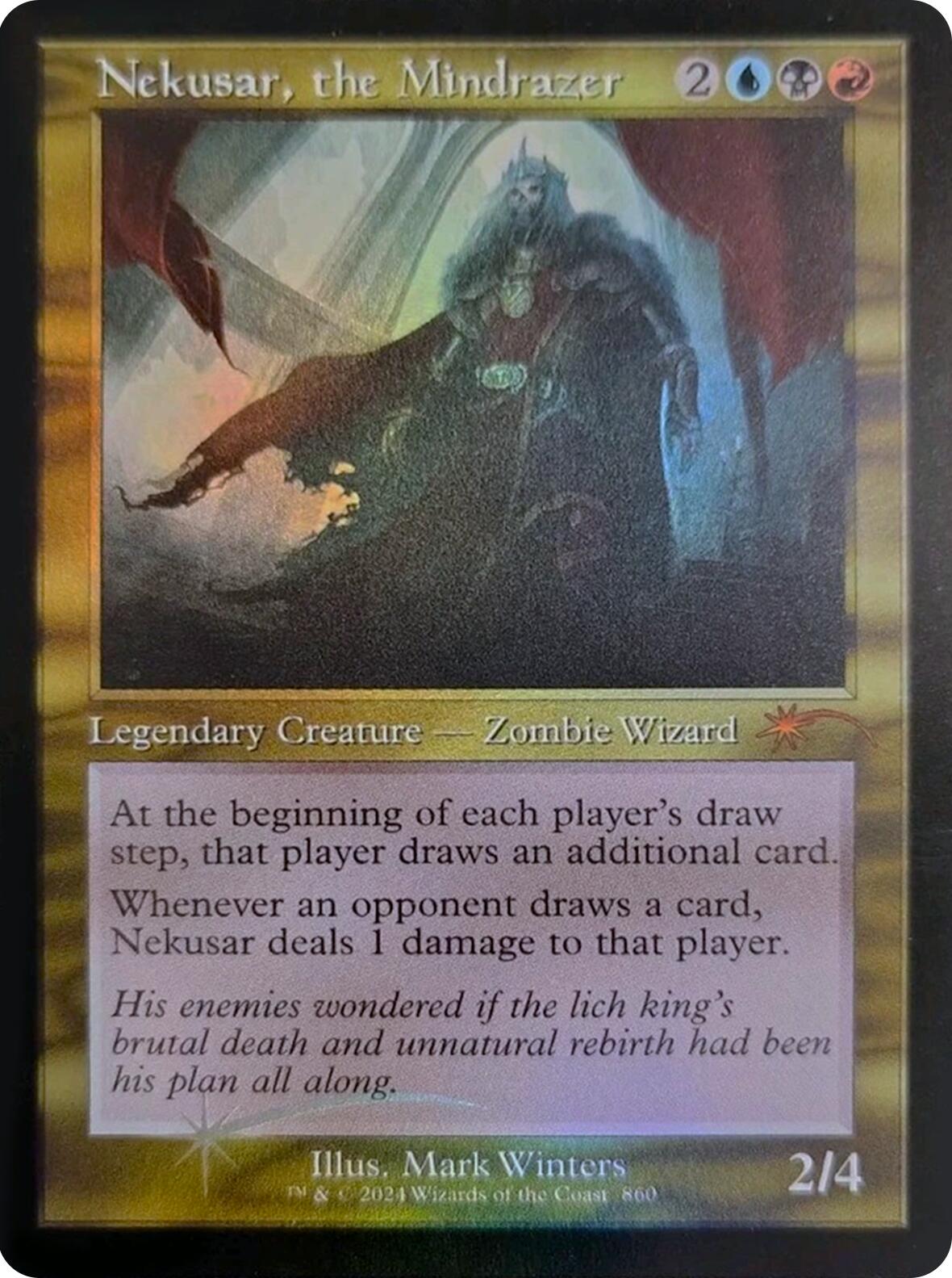 Nekusar, the Mindrazer (Retro Frame) [Secret Lair Drop Series] | Game Master's Emporium (The New GME)