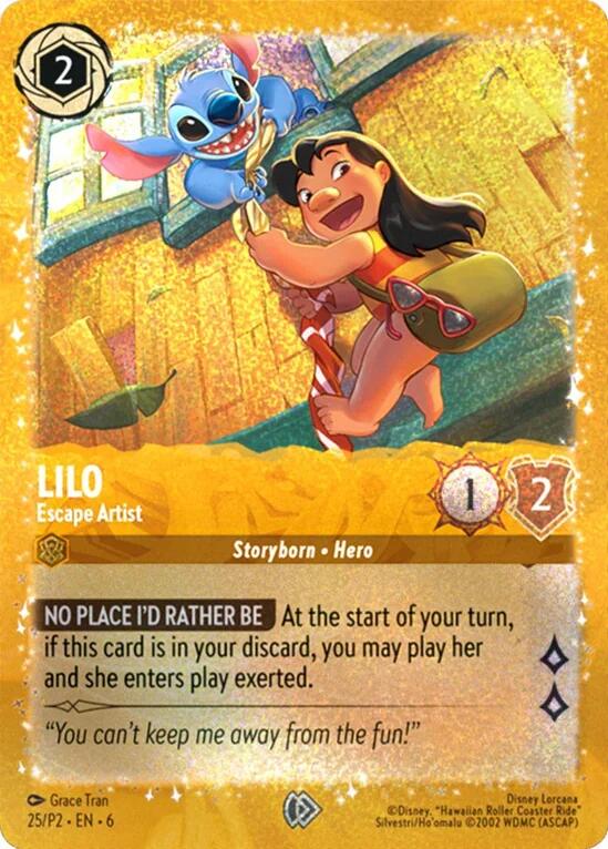 Lilo - Escape Artist (25) [Promo Cards] | Game Master's Emporium (The New GME)