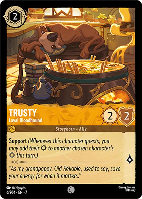 Trusty - Loyal Bloodhound (6/204) [Archazia's Island] | Game Master's Emporium (The New GME)