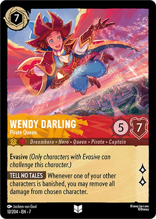 Wendy Darling - Pirate Queen (12/204) [Archazia's Island] | Game Master's Emporium (The New GME)