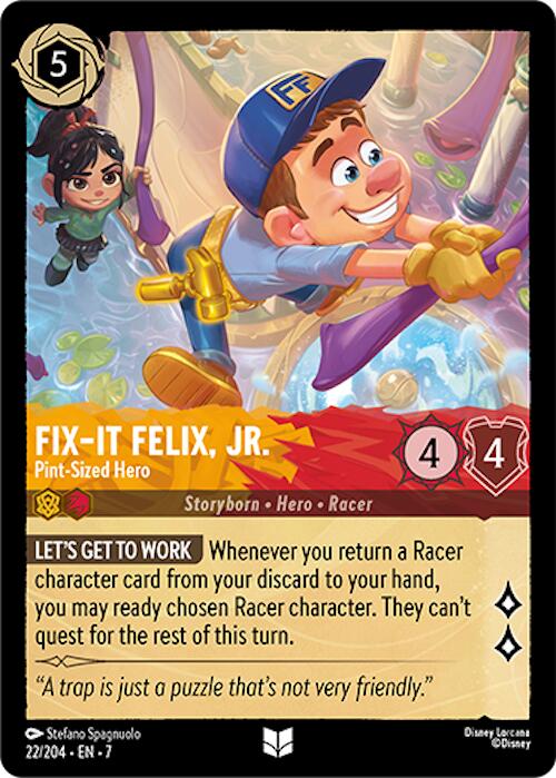 Fix-It Felix, Jr. - Pint-Sized Hero (22/204) [Archazia's Island] | Game Master's Emporium (The New GME)