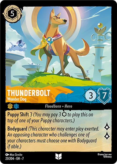 Thunderbolt - Wonder Dog (23/204) [Archazia's Island] | Game Master's Emporium (The New GME)