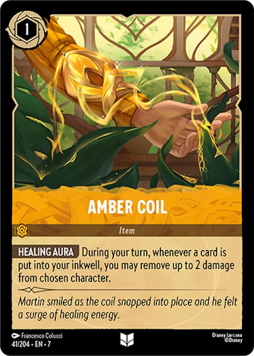 Amber Coil (41/204) [Archazia's Island] | Game Master's Emporium (The New GME)