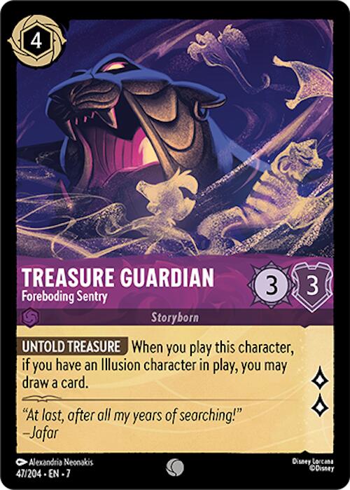 Treasure Guardian - Foreboding Sentry (47/204) [Archazia's Island] | Game Master's Emporium (The New GME)
