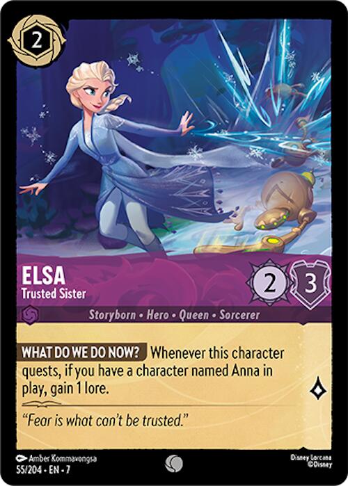 Elsa - Trusted Sister (55/204) [Archazia's Island] | Game Master's Emporium (The New GME)