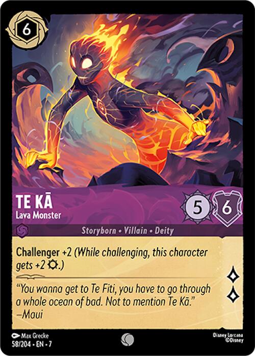 Te Ka - Lava Monster (58/204) [Archazia's Island] | Game Master's Emporium (The New GME)