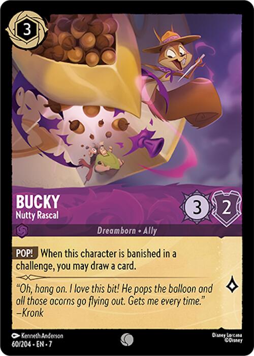 Bucky - Nutty Rascal (60/204) [Archazia's Island] | Game Master's Emporium (The New GME)